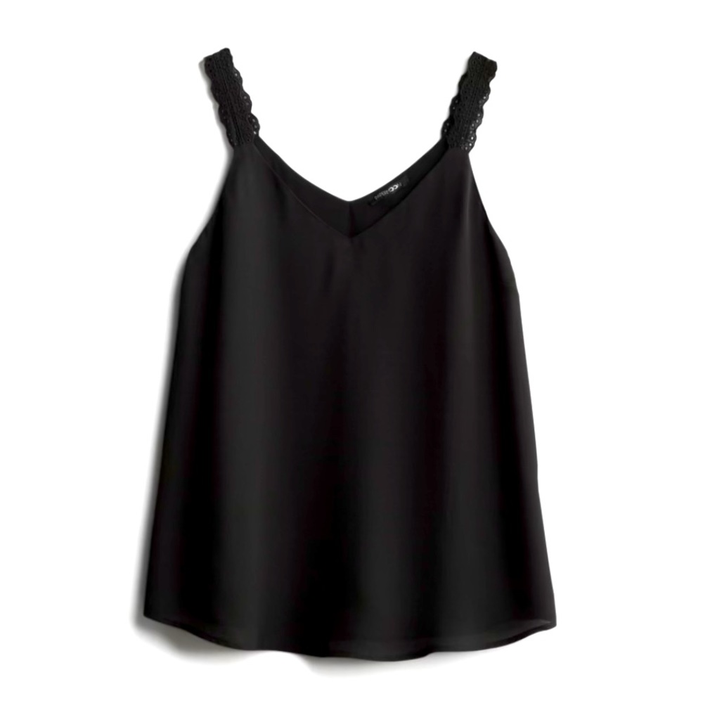 Papermoon Colwin Crochet Strap Blouse